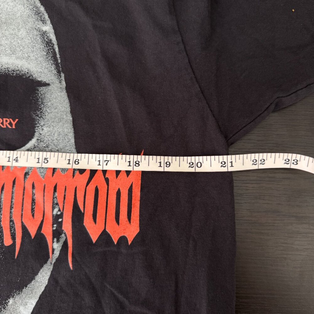 The Weeknd Hurry Up Tomorrow Shirt Mens Medium The Mask Art Graphic T Streetwear - Picture 9 of 11